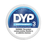 Peppermint DYP Bolsas de Nicotina 3mg